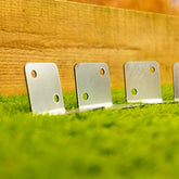 Corner Railway Sleeper Brackets - 50mm x 50mm (Pack of 4)